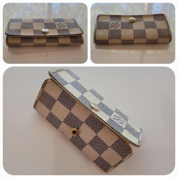 Louis Vuitton Damier Azur Multicles 4 Key Holder 🔑 - Picture 12 of 16